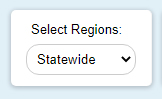 Select Region dropdown menu